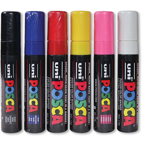 Jumbo Posca Water-Based Markers  Car Markers - Auto Dealer Supplies