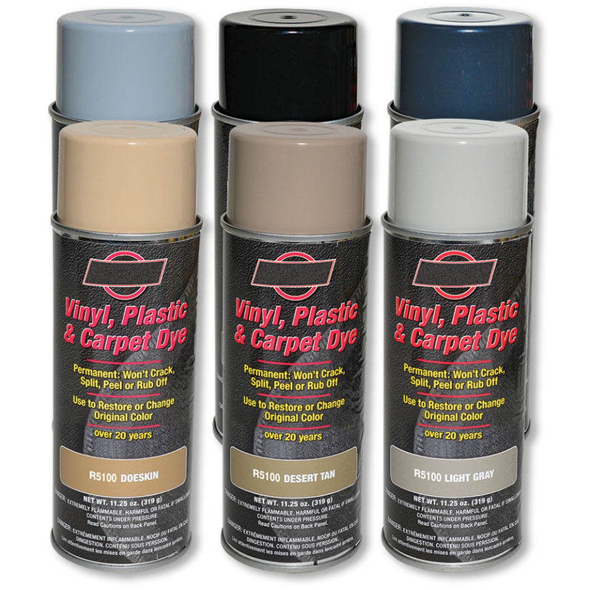 Trans am Carpet Dye with Dupli Color Vinyl carpet paint Gloss