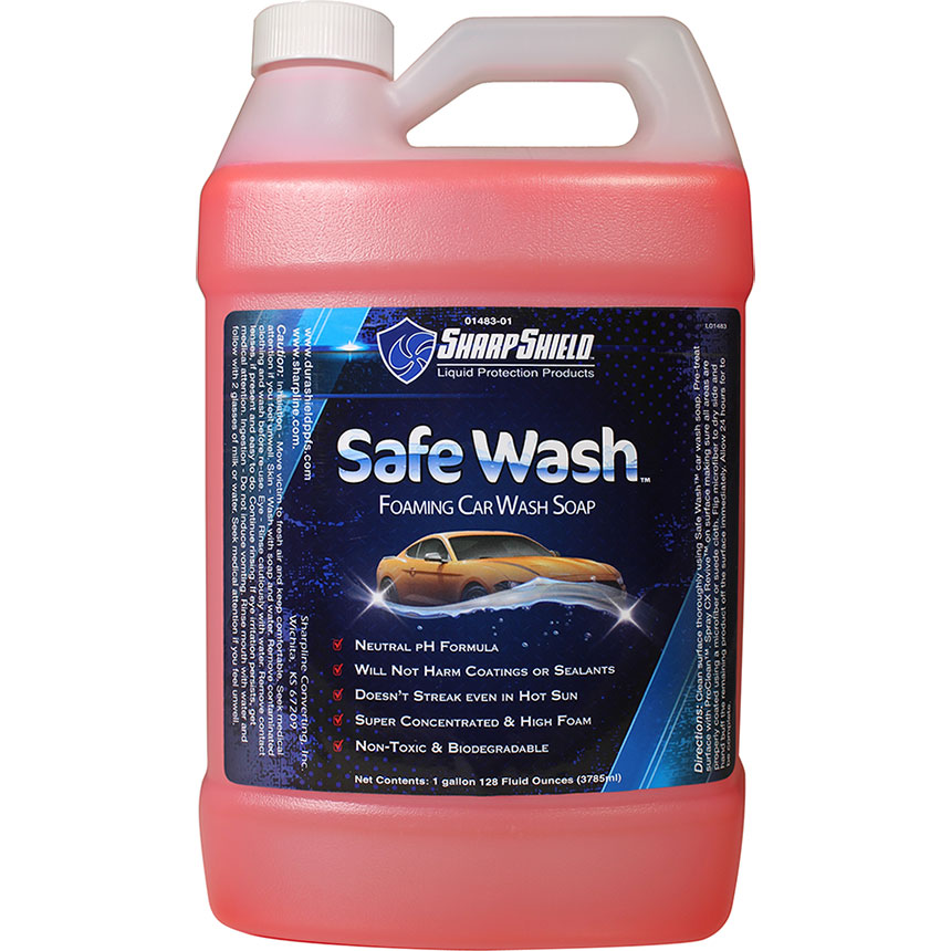 Wizards Car Wash - Super Concentrated Car Wash Soap - No Salt Biodegradable  Car Wash Soap With Thick Foam - Exterior Care Products For Marine Use 