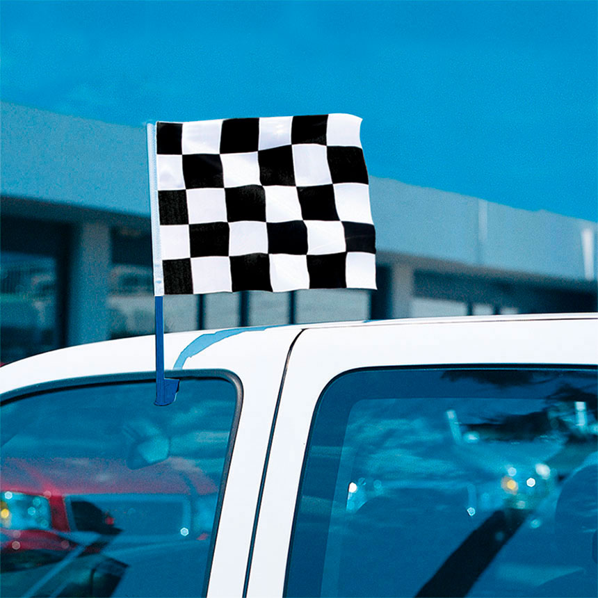 CAR DEALER SUPPLIES 9pc,17pc & More Car Window Clip On Flags-R/W/B 